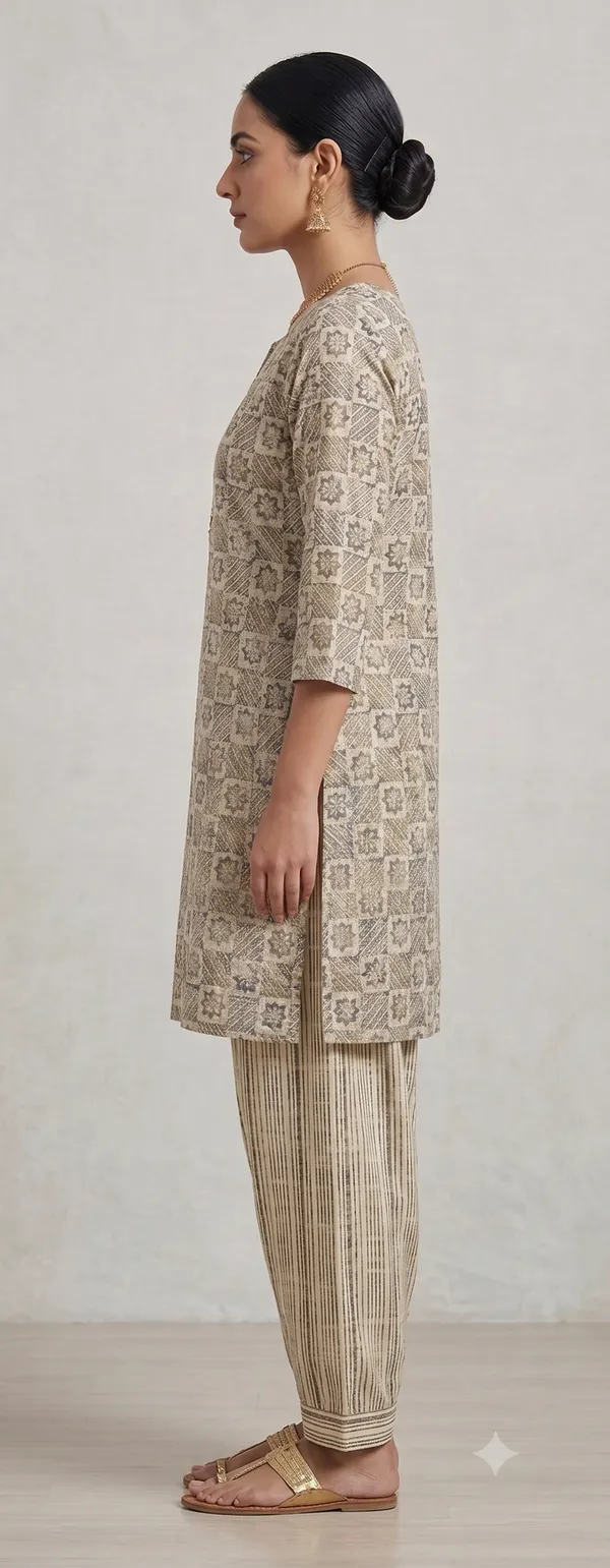 Grey_Printed_Straight_Kurta_Salwar_Set_For_Women_&_Girls
