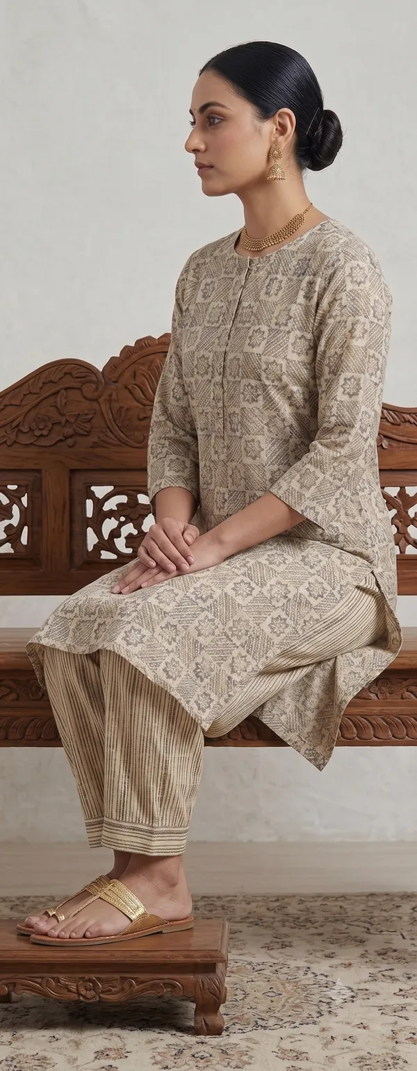 Grey_Printed_Straight_Kurta_Salwar_Set_For_Women_&_Girls