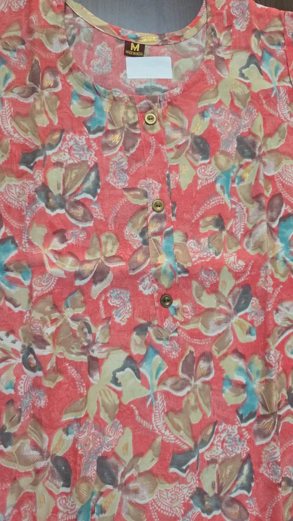 Red_Floral_Print_Straight_Kurta_Pant_set_for_Women_&_Girls