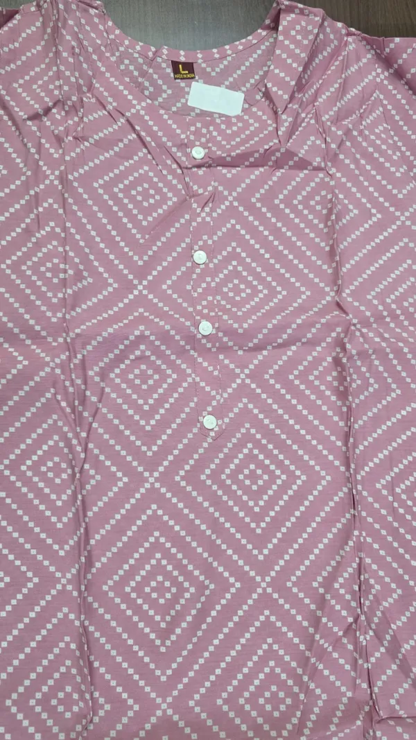 Pink_Printed_Kurti_Salwar_set_for_Women_&_Girls