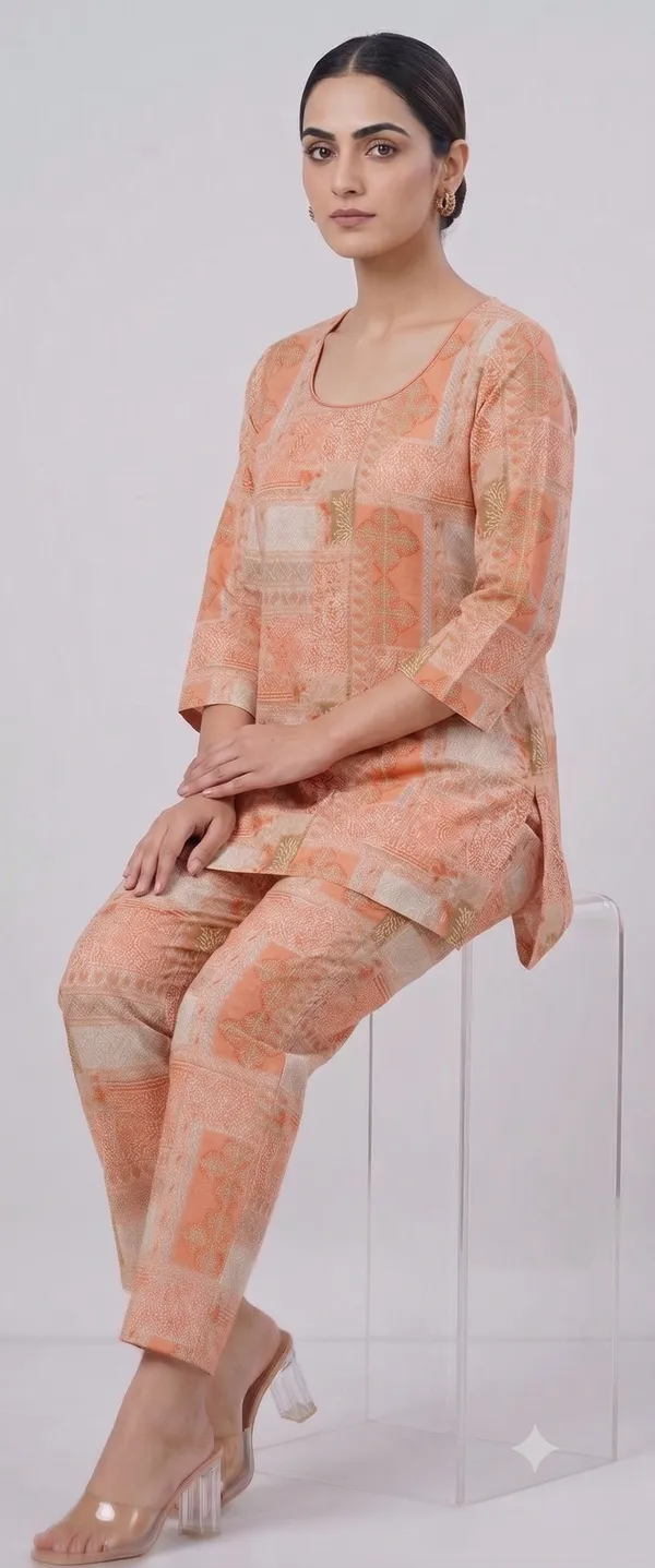 Multicolor_Printed_Co-Ord_Set_For_Women_&_Girls