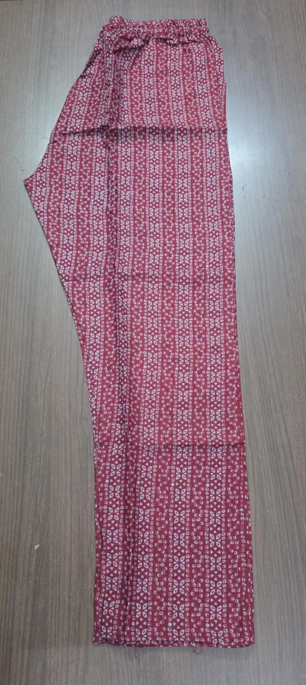 Maroon_Printed_Straight_Kurta_Pant_set_for_Women_&_Girls