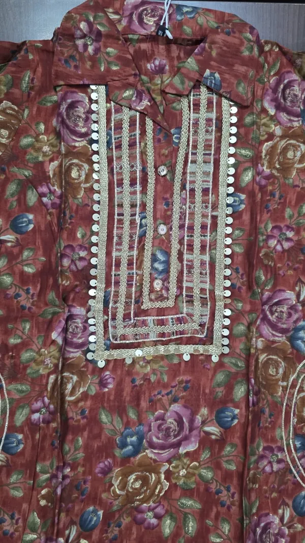 Maroon_Floral_Print_Afghani_KURTI_SALWAR_set_for_Women_&_Girls