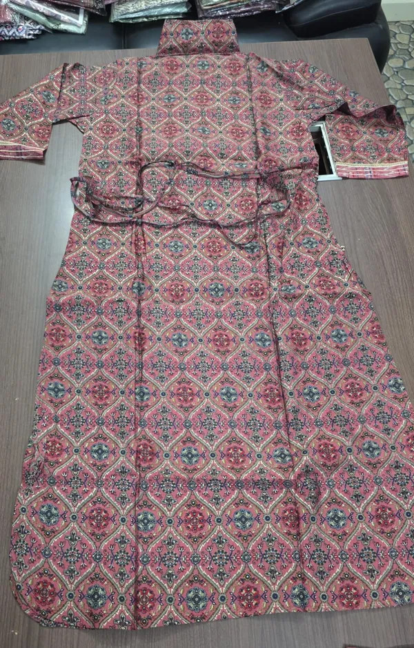 Pink_Printed_Afghani_KURTI_SALWAR_set_for_Women_&_Girls