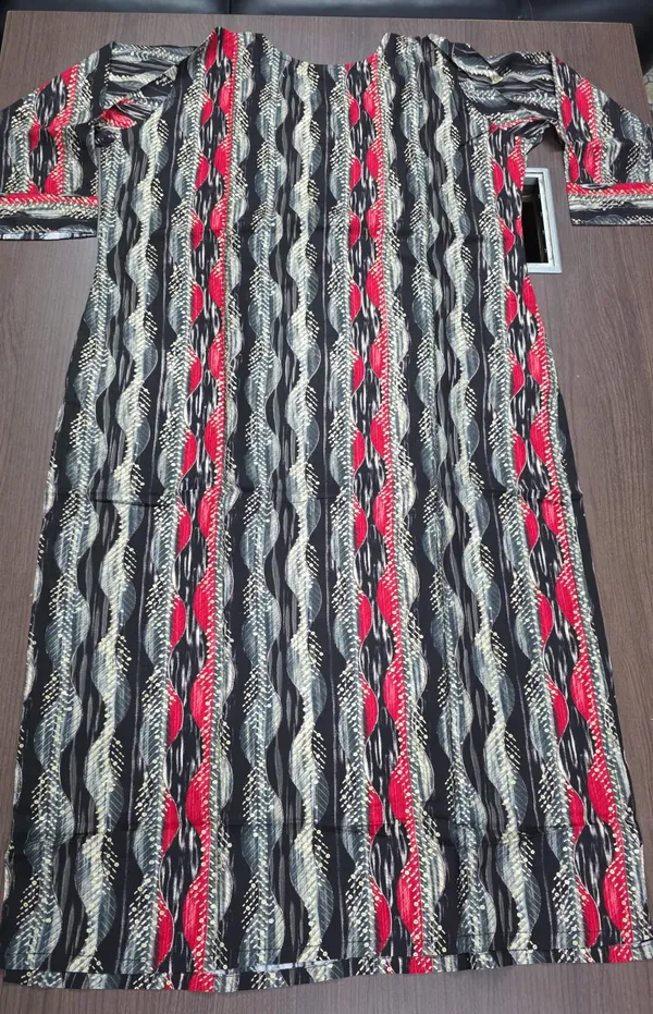 Black_Printed_Straight_Kurta_for_Women_&_Girls