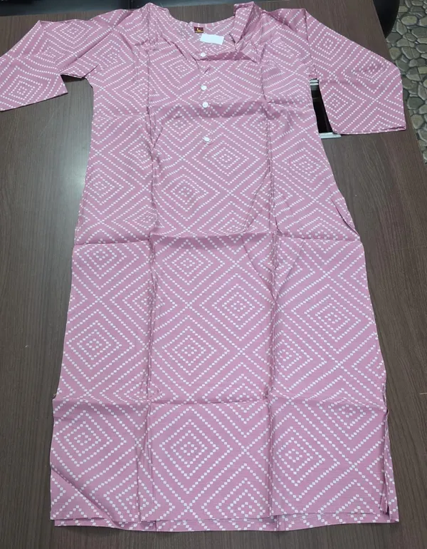 Pink_Printed_Kurti_Salwar_set_for_Women_&_Girls