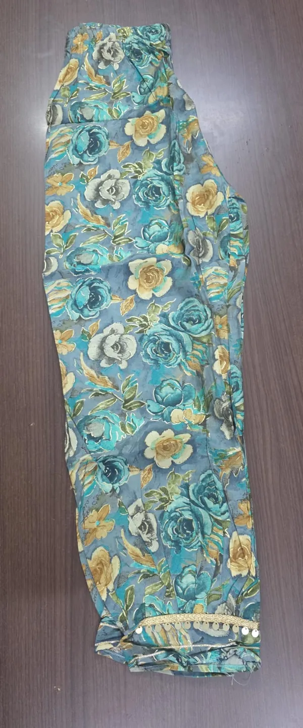 Blue_Floral_Embellished_Afghani_top_pant_set_for_Women_&_Girls