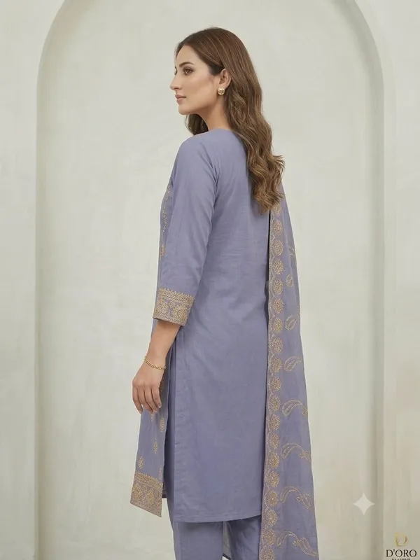 Lavender_Embroidered_Kurta_Pant_Dupatta_Set_for_Women_&_Girls