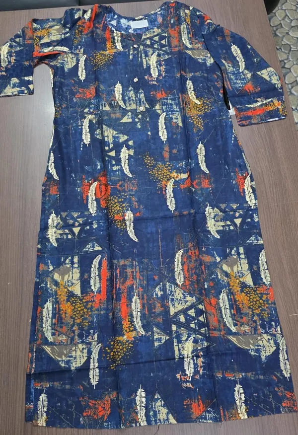 Blue_Printed_Straight_Kurta_for_Women_&_Girls