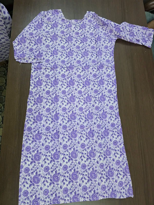 Purple_Floral_Print_Straight_Kurta_Pant_Dupatta_set_for_Women_&_Girls