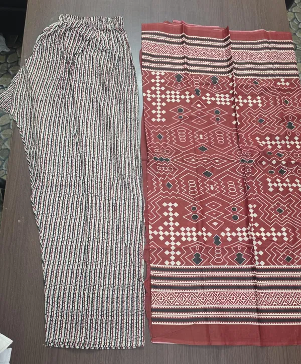 Multicolor_Printed_Embroidered_Straight_Pant_Dupatta_set_for_Women_&_Girls