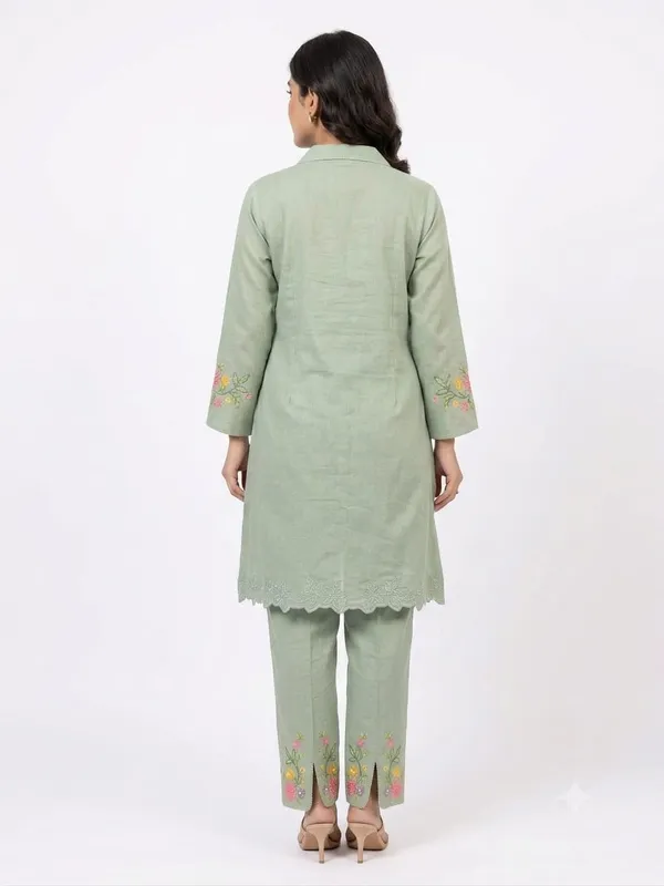 Green_Embroidered_Co-ord_Set_for_Women_&_Girls