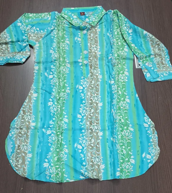Turquoise_Floral_Print_Co-ord_set_for_Women_&_Girls