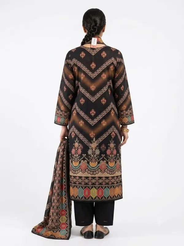 Black_Printed_Kurta_Pant_Dupatta_Set_for_Women_&_Girls