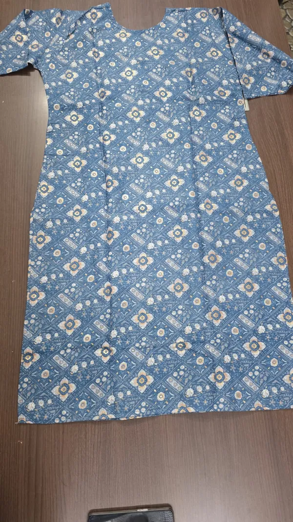 Blue_Printed_Straight_Kurta_Pant_set_for_Women_&_Girls