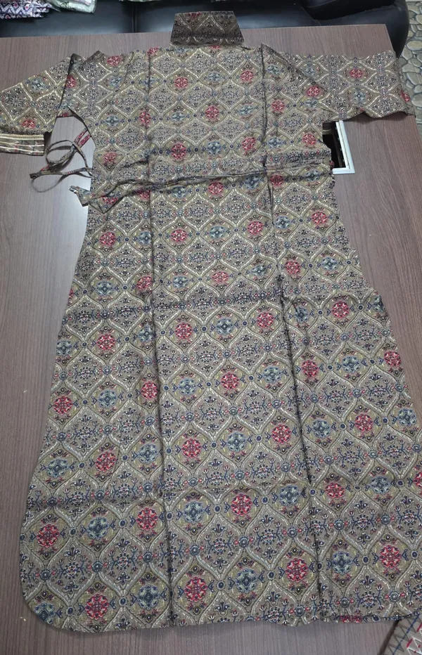 Grey_Printed_Afghani_kurti_salwar_set_for_Women_&_Girls