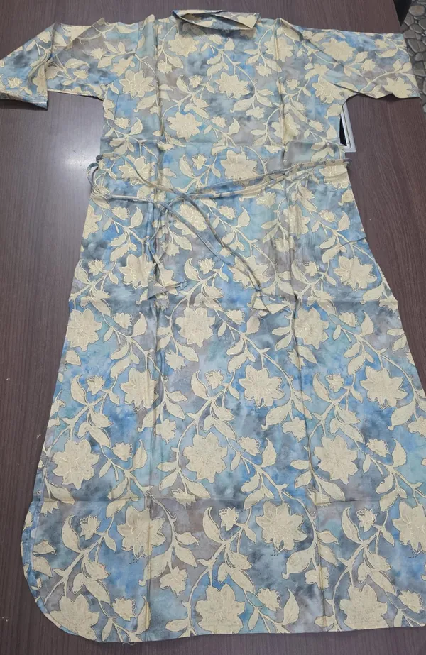 Blue_Floral_Print_Afghani_kurti_SALWAR_set_for_Women_&_Girls