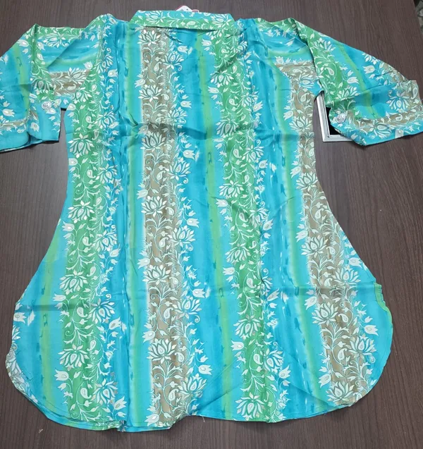 Turquoise_Floral_Print_Co-ord_set_for_Women_&_Girls