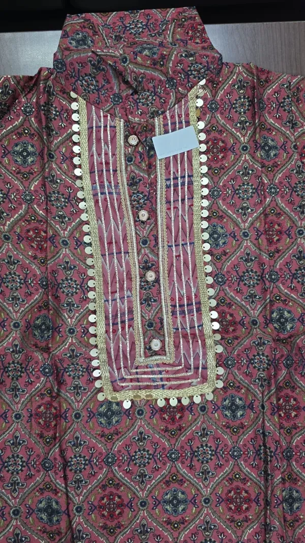 Pink_Printed_Afghani_KURTI_SALWAR_set_for_Women_&_Girls