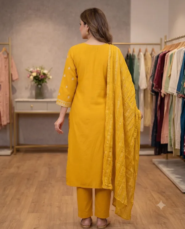 Mustard_Yellow_Straight_Embroidered_Kurta_Pant_Dupatta_Set_For_Women_&_Girls