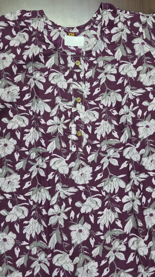 Maroon_Floral_Straight_Kurta_Pant_set_for_Women_&_Girls