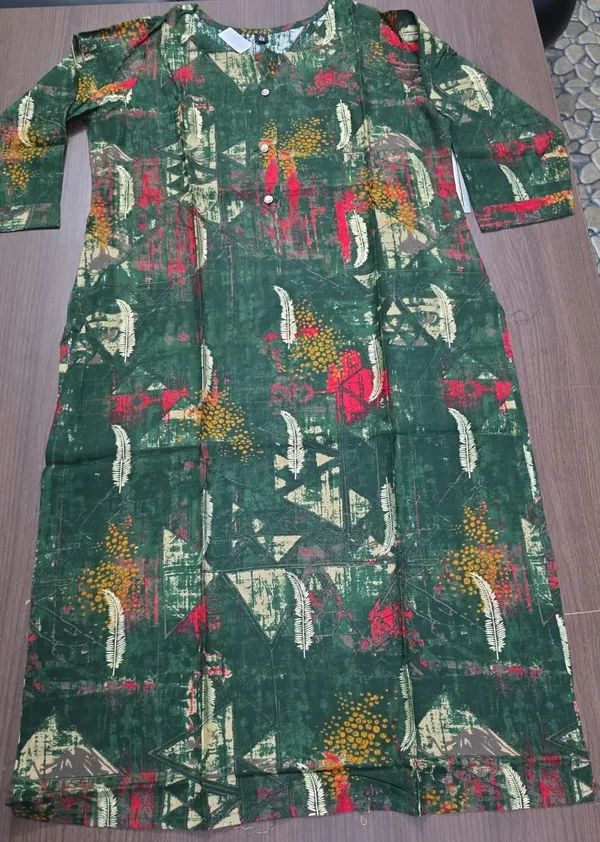 Green_Printed_Straight_Kurta_for_Women_&_Girls