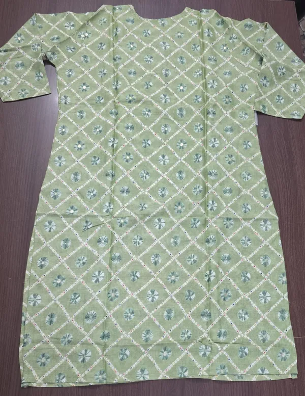 Green_Printed_Straight_Kurta_Pant_set_for_Women_&_Girls