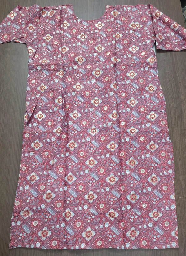 Maroon_Printed_Straight_Kurta_Pant_set_for_Women_&_Girls