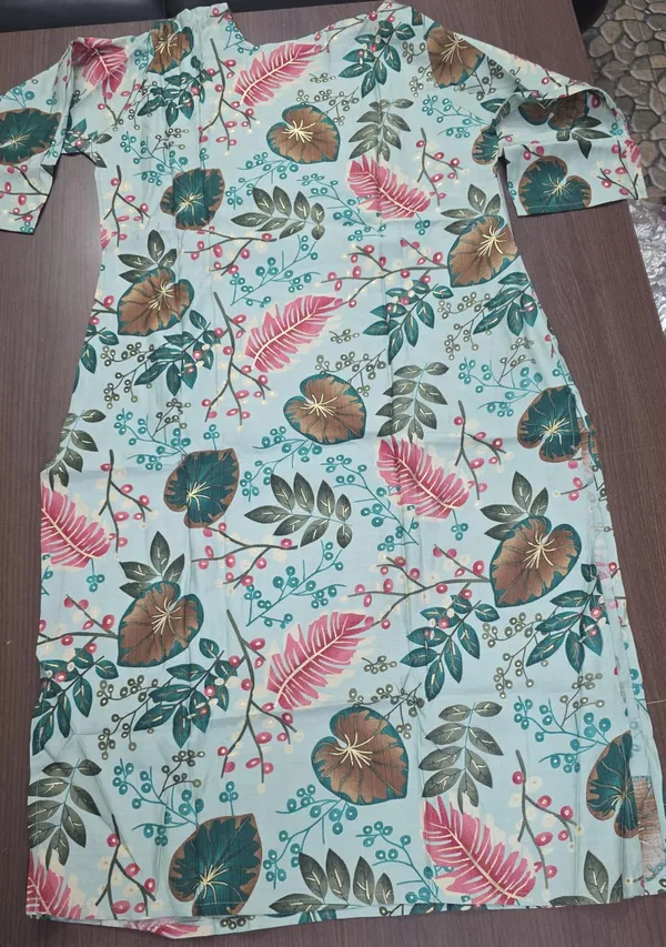 Mint_Floral_Print_Straight_Kurta_Pant_Dupatta_Set_for_Women_&_Girls