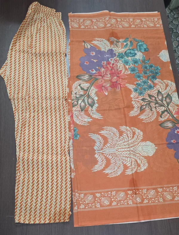 Orange_Printed_Kurta_Pant_Dupatta_Set_for_Women_&_Girls