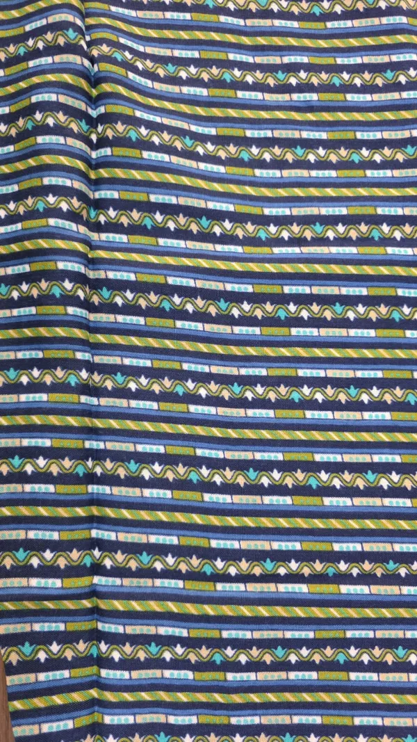 Multicolor_Chevron_Print_Straight_Kurta_Pant_set_for_Women_&_Girls