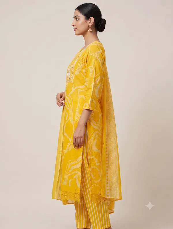 Yellow_Embellished_Straight_Kurta_Pant_Dupatta_Set_For_Women_&_Girls