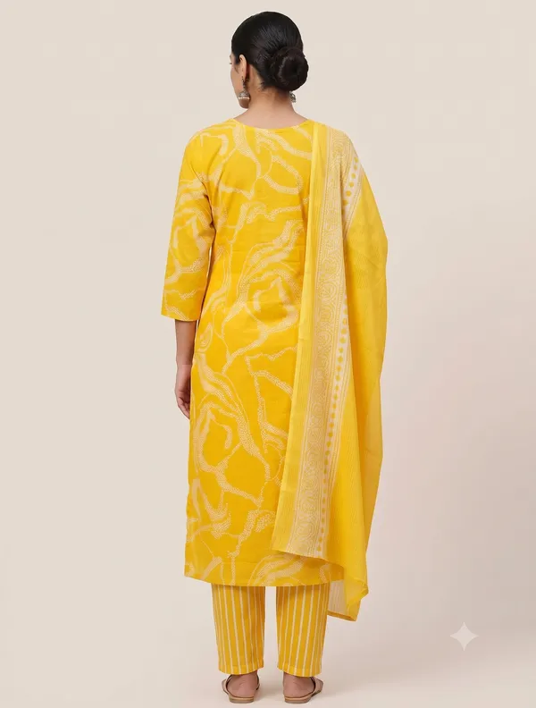Yellow_Embellished_Straight_Kurta_Pant_Dupatta_Set_For_Women_&_Girls