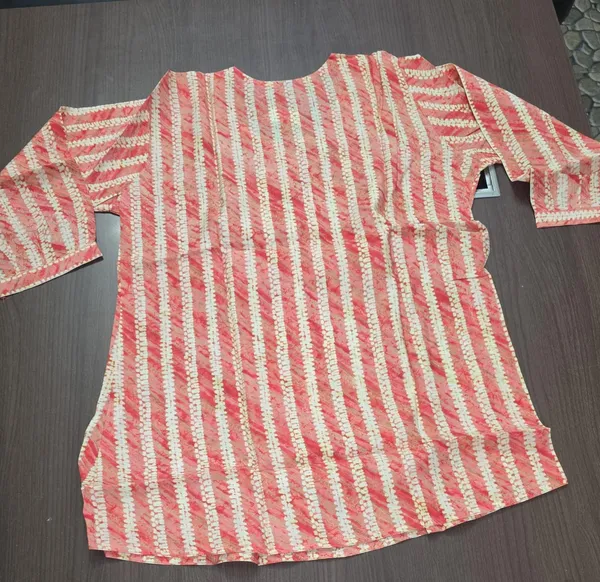 Coral_And_Cream_PrintedCo-ord_set_for_Women_&_Girls