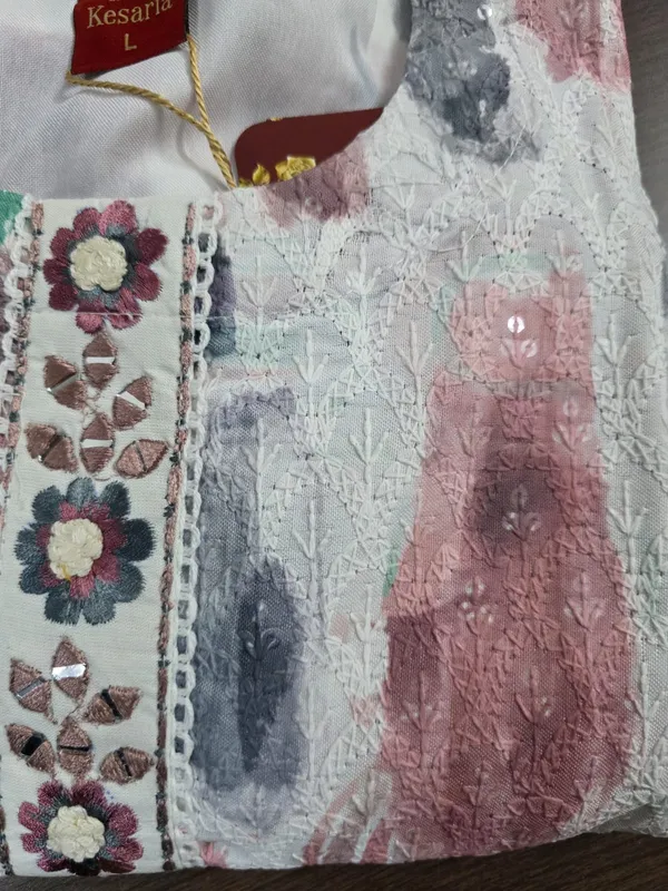 Multicolor_Embroidered_Kurta_Pnat_Dupatta_set_for_Women_&_Girls
