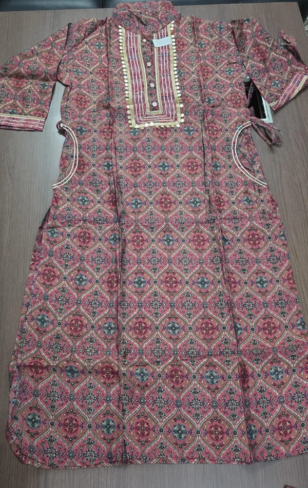 Pink_Printed_Afghani_KURTI_SALWAR_set_for_Women_&_Girls