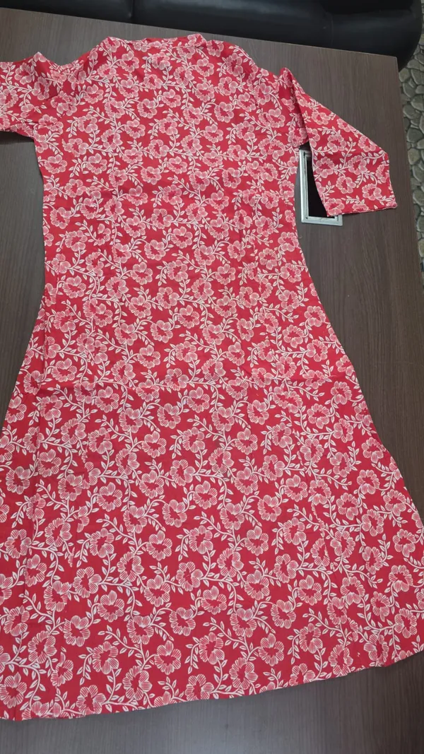 Red_Floral_Print_Kurta_Pant_Set_for_Women_&_Girls