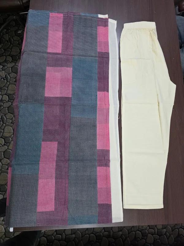 Cream_Printed_Kurta_Pant_Dupatta_Set_for_Women