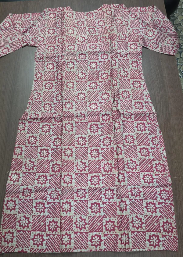 Maroon_Printed_Kurta_Salwar_set_for_Women_&_Girls