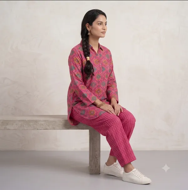 Pink_Printed_Co-Ord_Set_For_Women_&_Girls