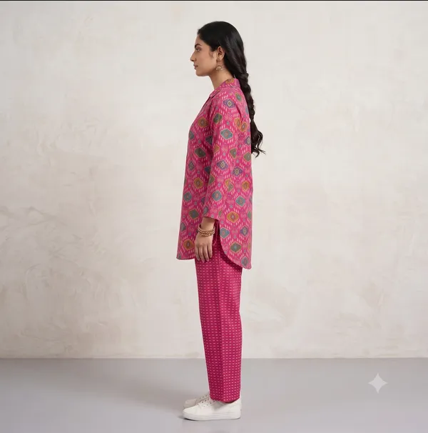 Pink_Printed_Co-Ord_Set_For_Women_&_Girls