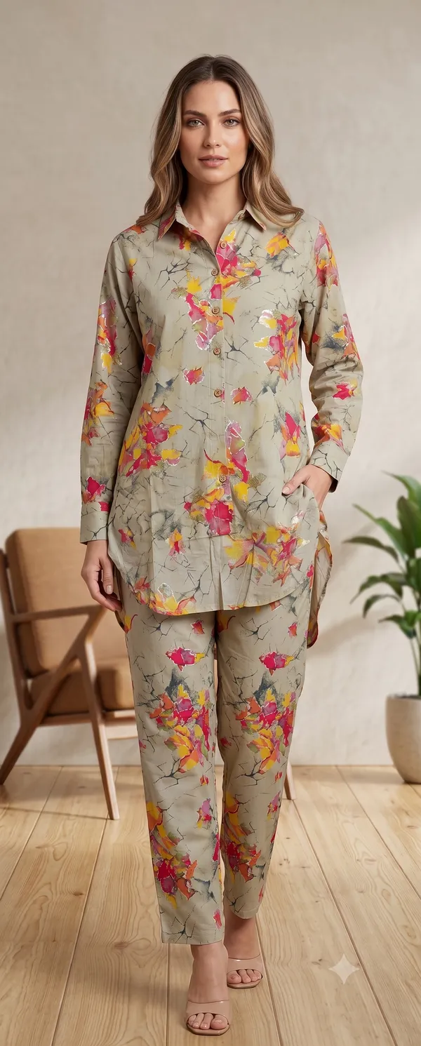 Light_Green_Floral_Print_Co-Ord_Set_For_Women_&_Girls