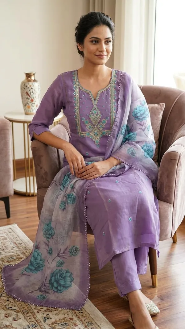 Purple_Embroidered_Straight_Kurta_Pant_Dupatta_For_Women_&_Girls