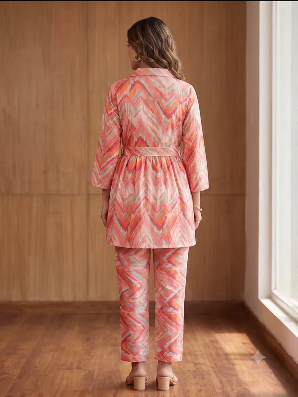 Multicolor_Printed_Flared_Co-Ord_Set_For_Women_&_Girls