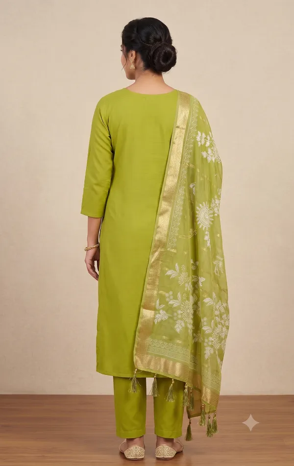 Green_Embroidered_Kurta_Pant_Dupatta_Set_For_Women_&_Girls