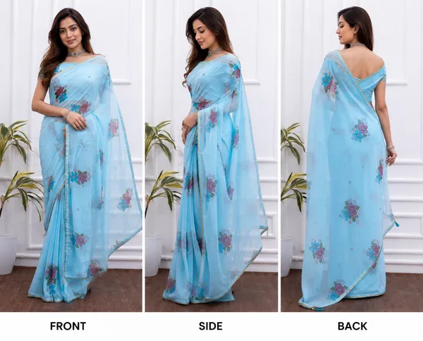 Light_Blue_Georgette_Saree_For_Women
