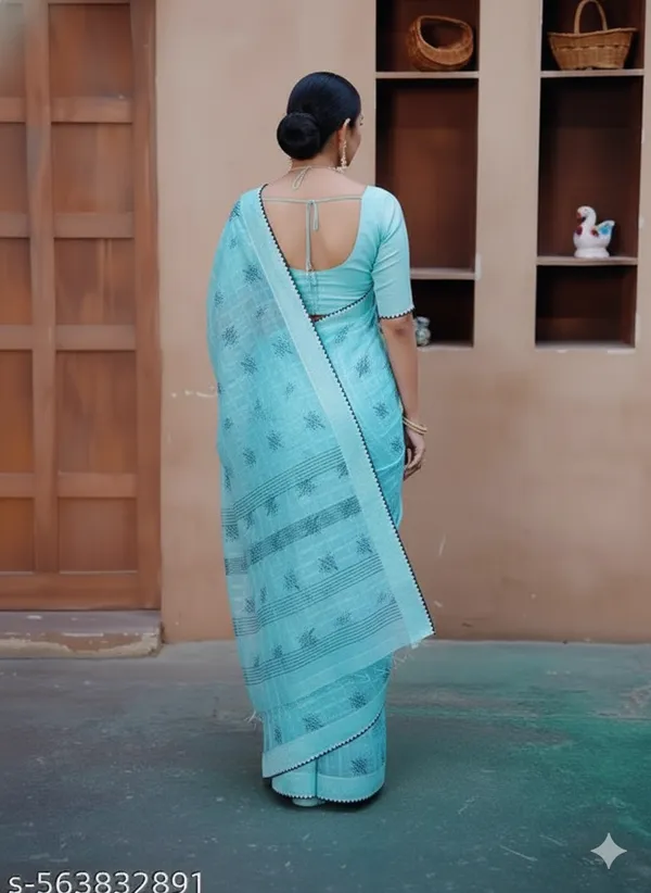 Blue_Mulberry_Saree_For_Women