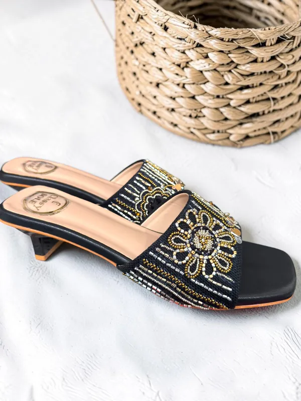 Inara_Slider_Heels_Black_Leather_Women