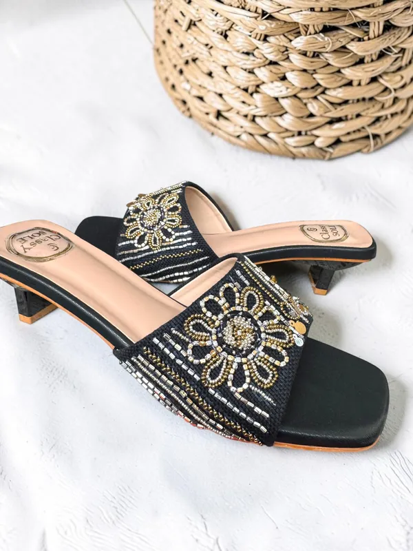 Inara_Slider_Heels_Black_Leather_Women