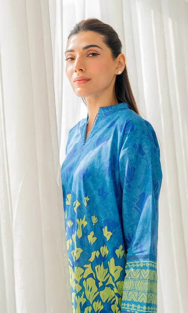 Blue_Floral_Straight_Kurta_Set_for_Women